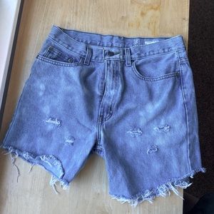 GEORGE Moderately Distressed Jean Shorts 32x32